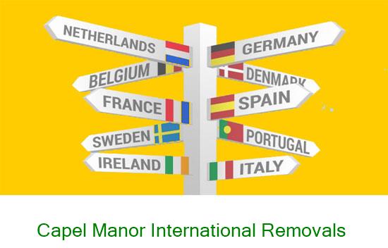 Capel Manor international removal company